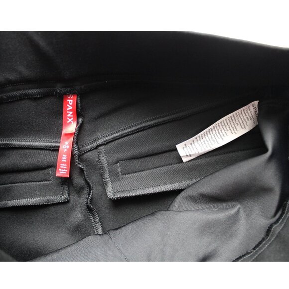 Spanx The Perfect Pant 34"/ Small Tall / Black High Rise Flare Work Ponte - Picture 7 of 7